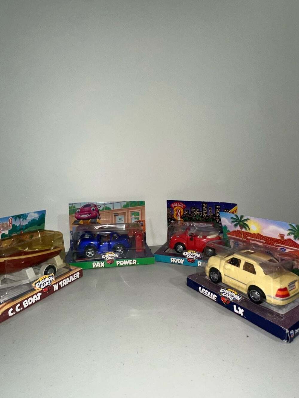 Chevron Cars c.c. Boat and trailer / pax power / leslie lx / rudy ragtop